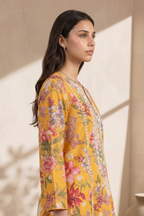 Embroidered Kurta Dupatta Trouser - 2187