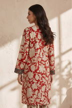 Embroidered Kurta Dupatta Trouser - 2193