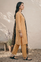 Embroidered Kurta Dupatta Trouser - 2194