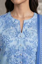 Embroidered Kurta Dupatta Trouser - 2198