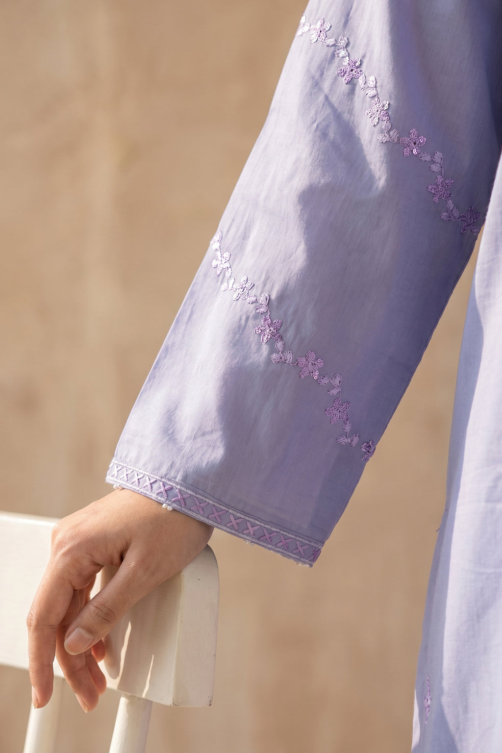 Embroidered Kurta Dupatta Trouser - 2208