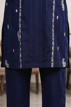 Embroidered Kurta Dupatta Trouser - 2211