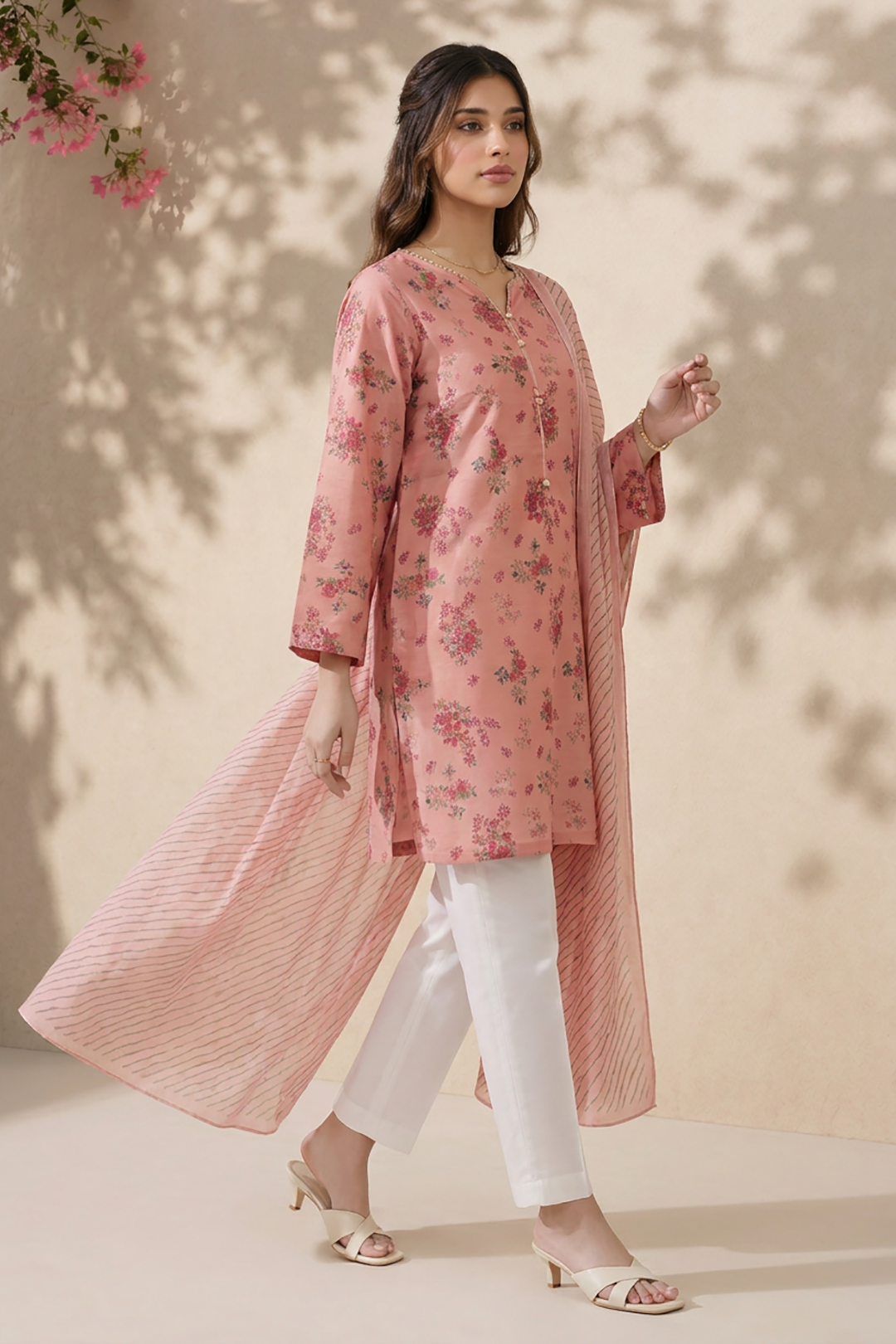 Kurta Dupatta Trouser - 2414
