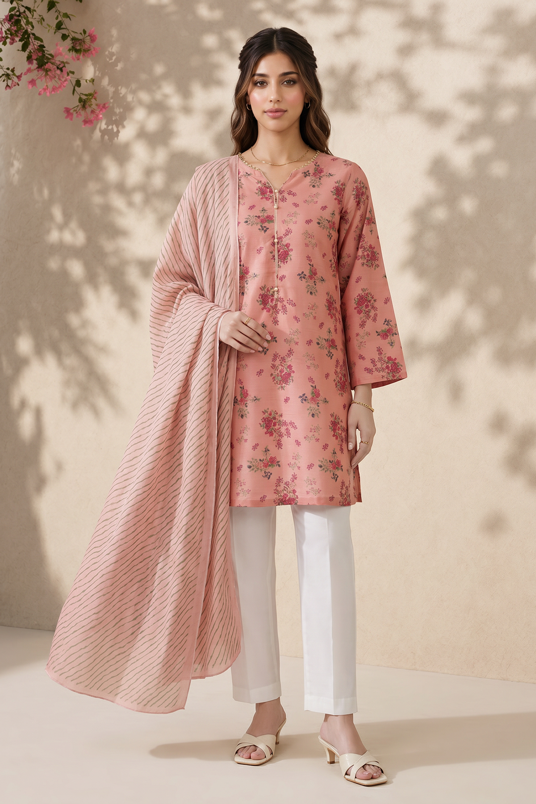 Kurta Dupatta Trouser - 2414