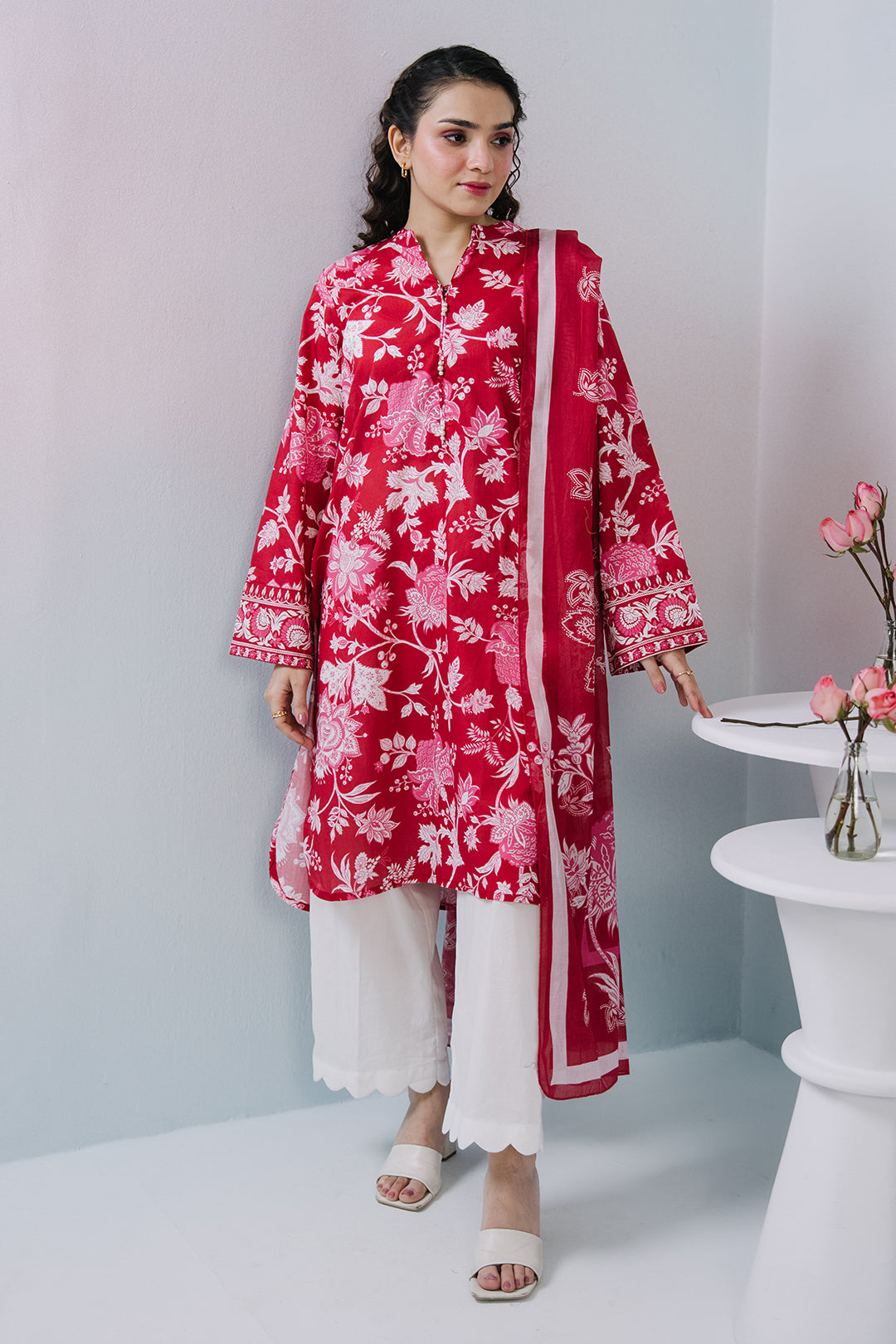 Kurta Dupatta Trouser - 2439