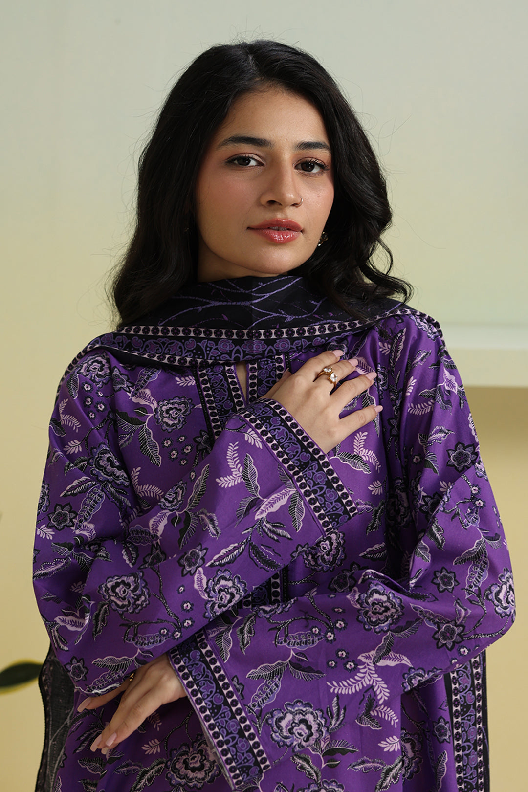 Kurta Dupatta Trouser - 2444