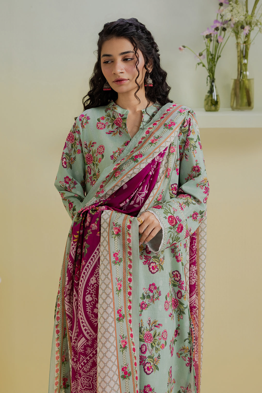 Kurta Dupatta Trouser - 2445
