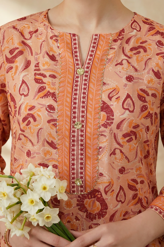 Kurta Dupatta Trouser - 2446