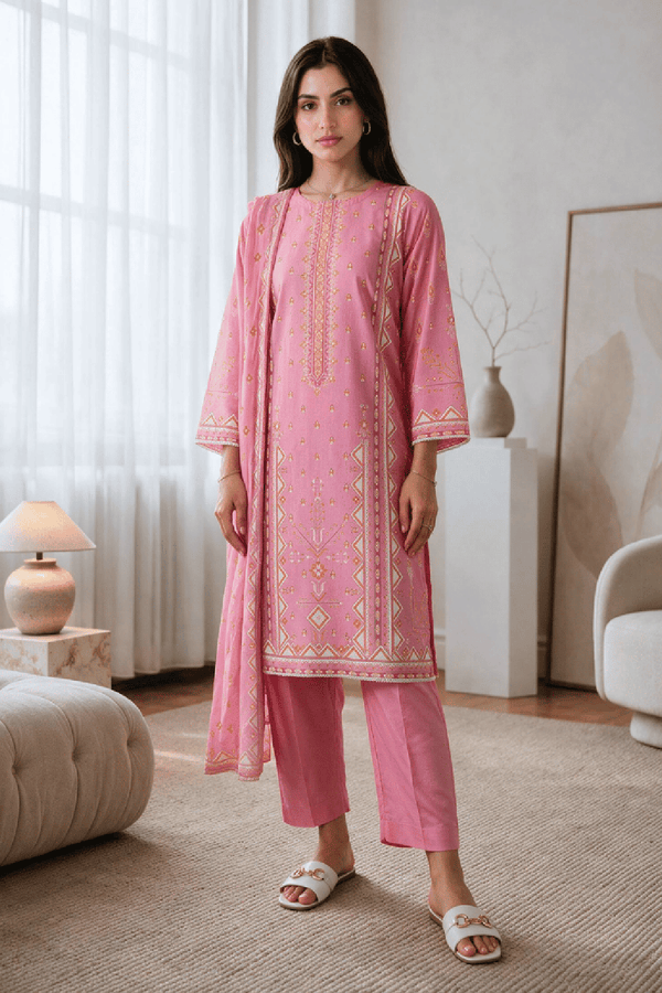 Kurta Dupatta Trouser - 2448
