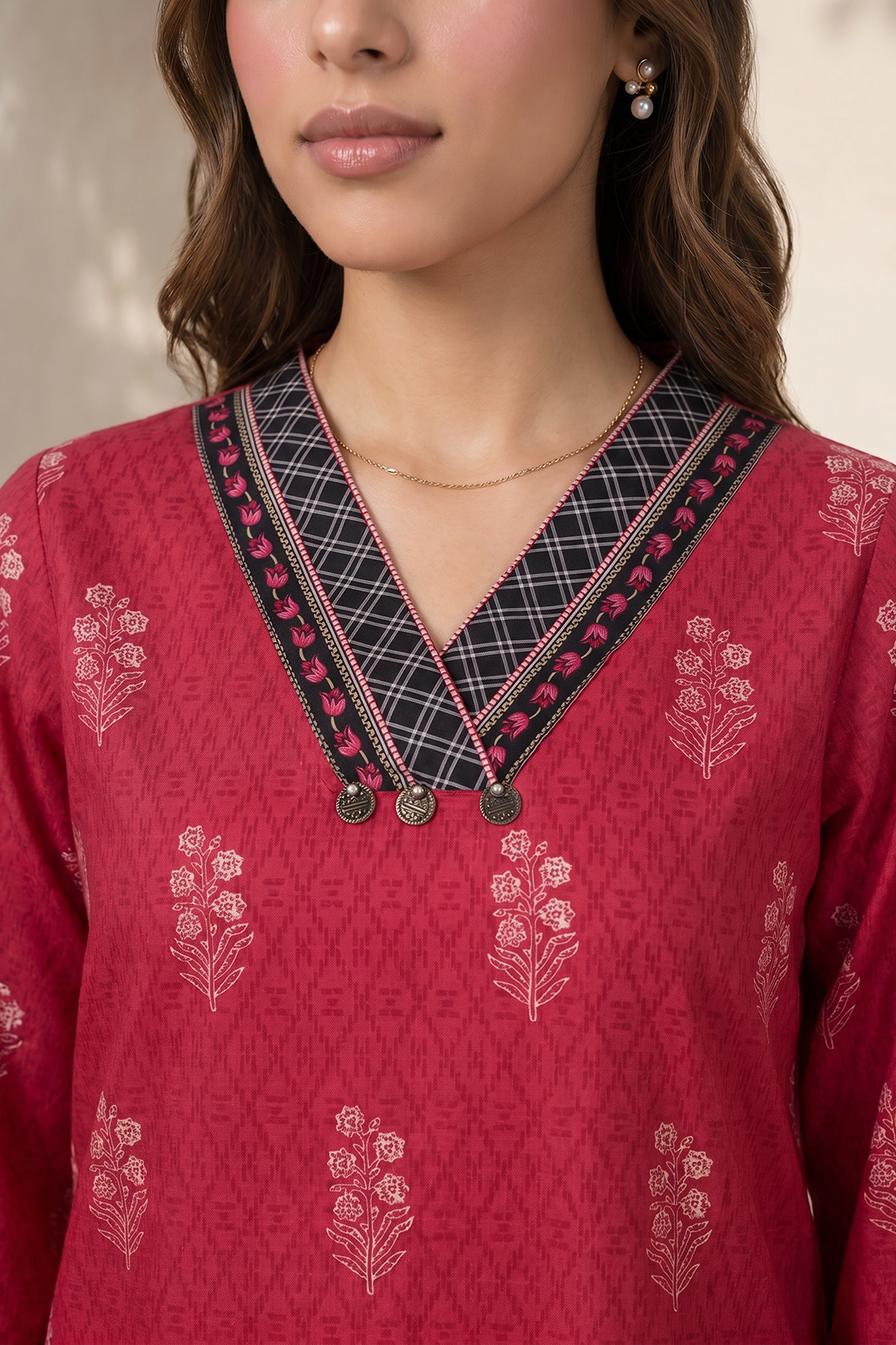 Kurta Dupatta Trouser - 2452