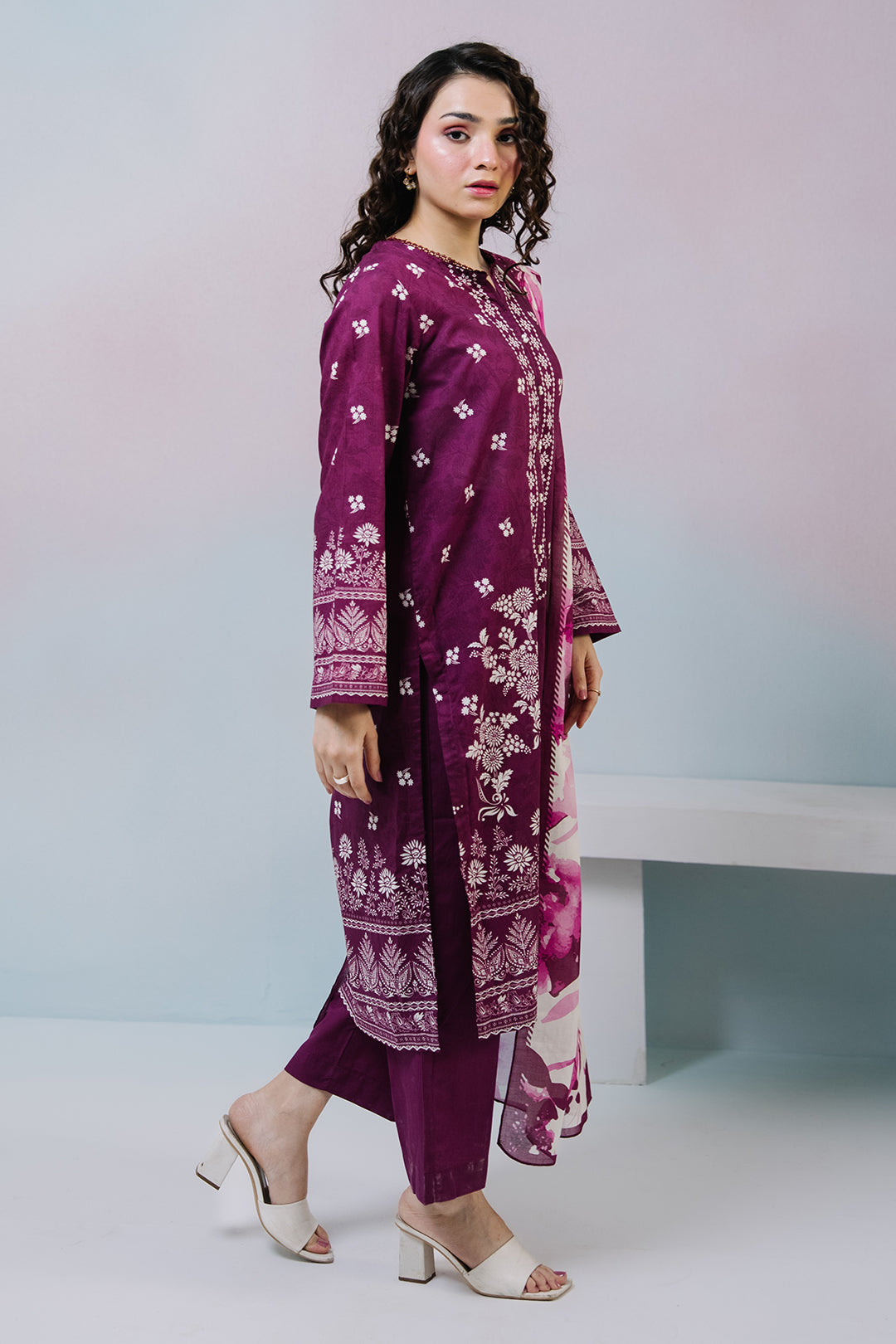 Kurta Dupatta Trouser - 2457