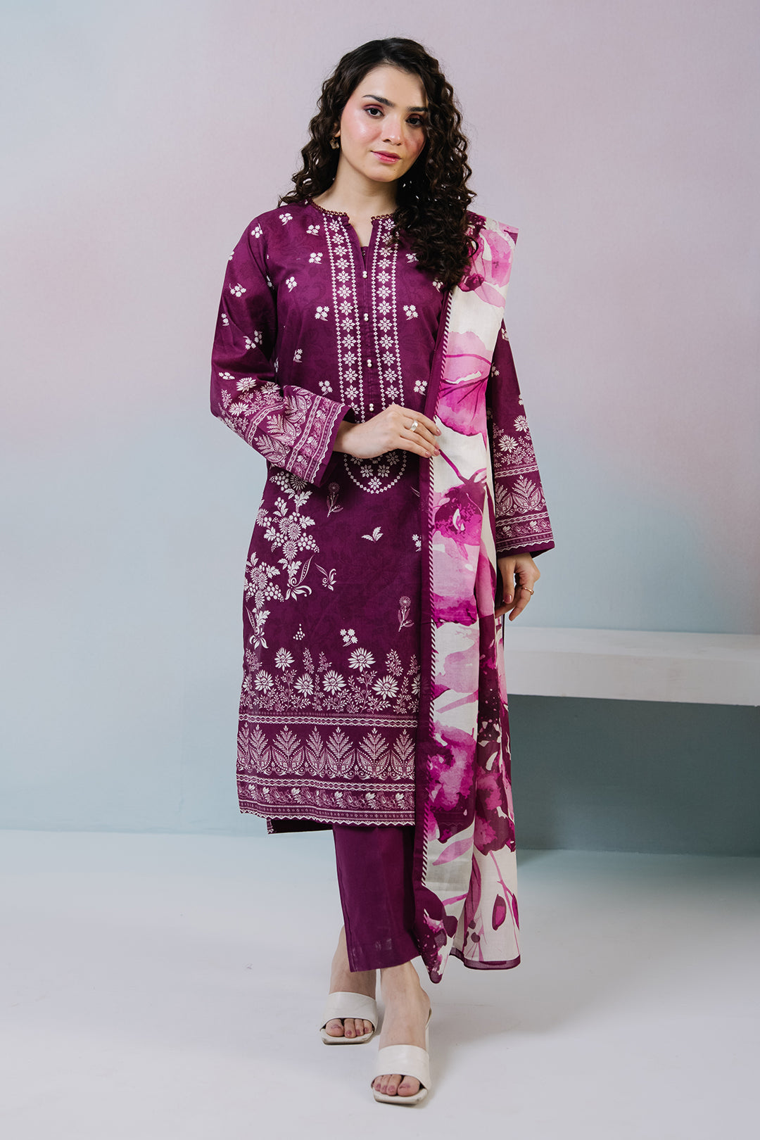 Kurta Dupatta Trouser - 2457