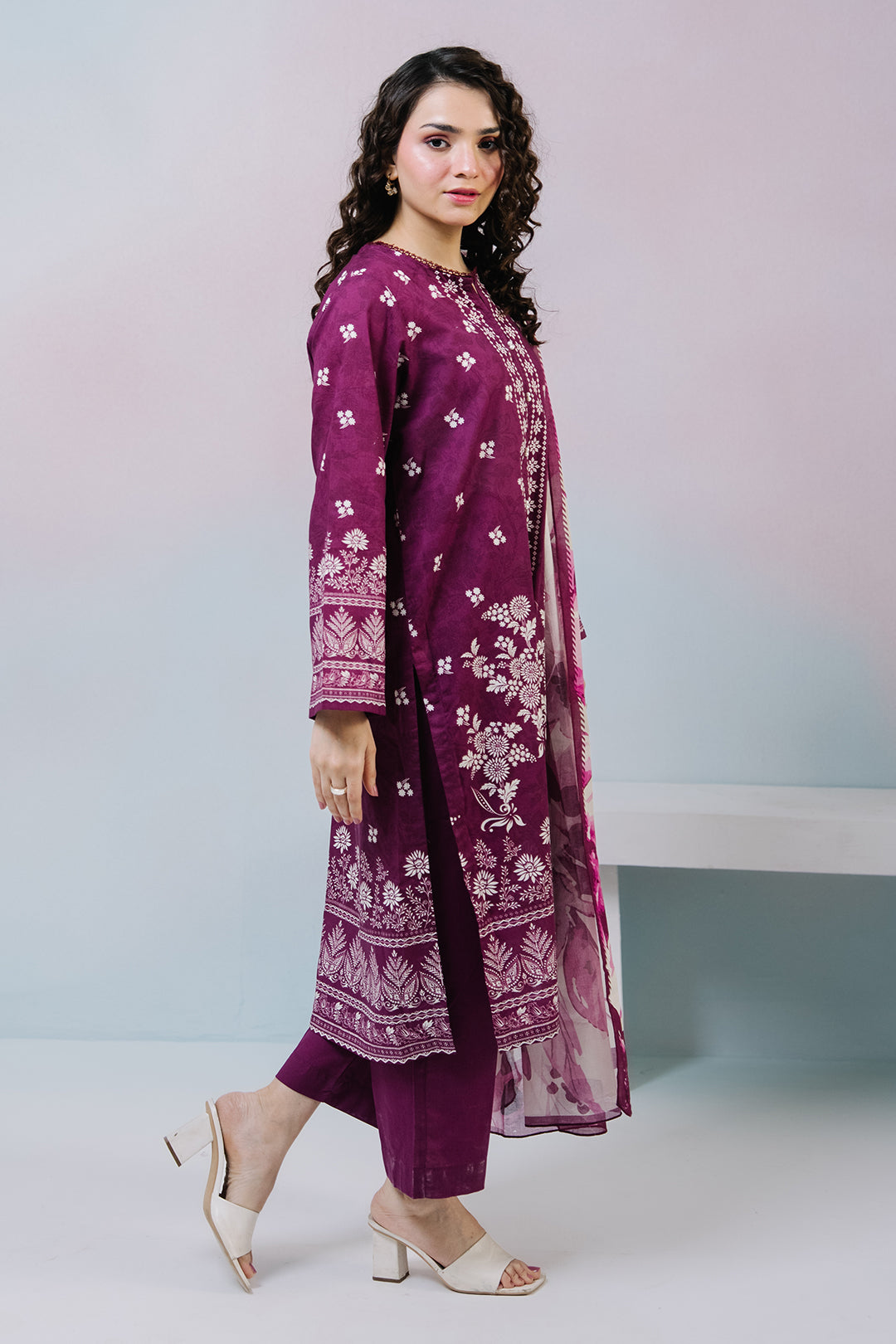 Kurta Dupatta Trouser - 2457