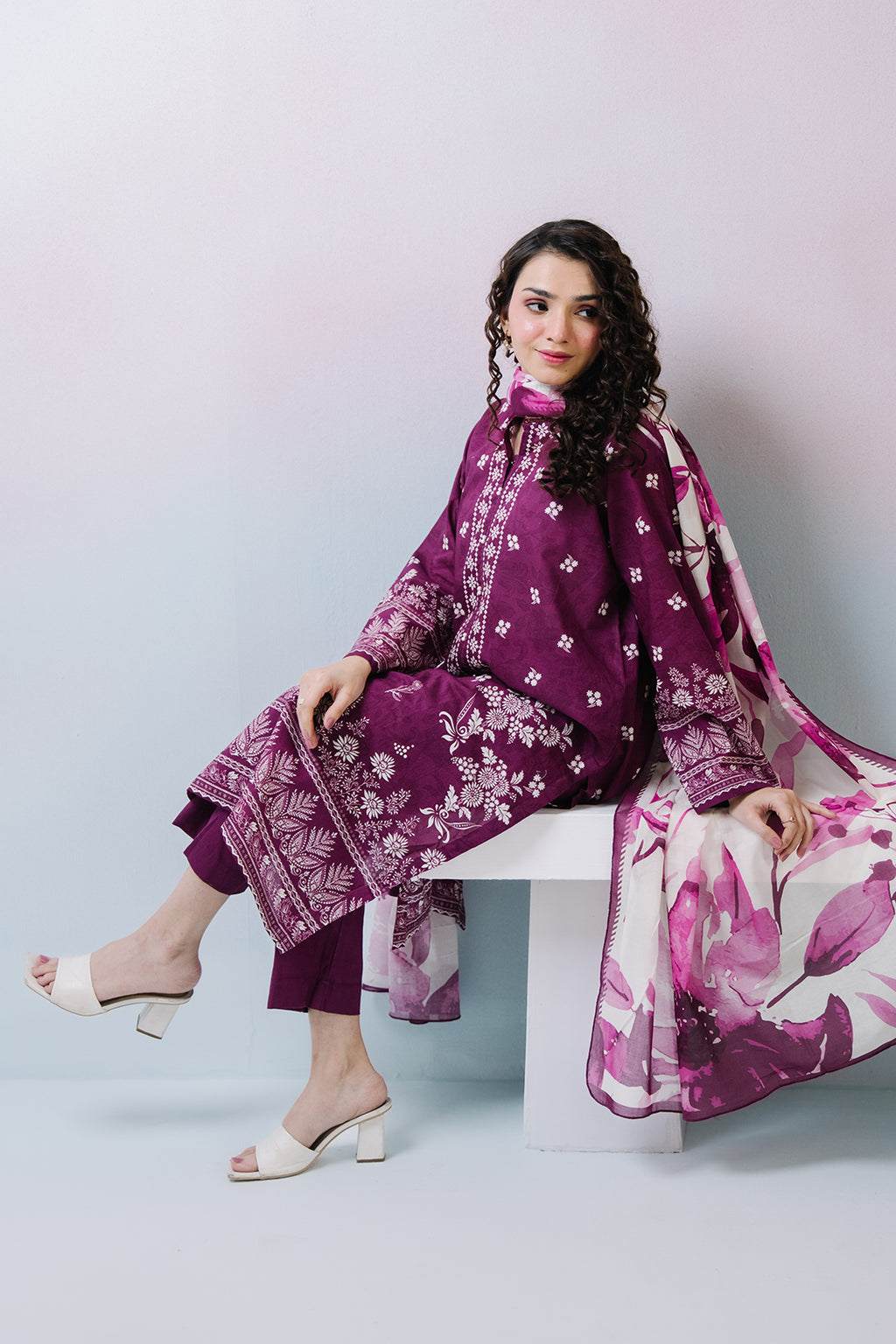 Kurta Dupatta Trouser - 2457