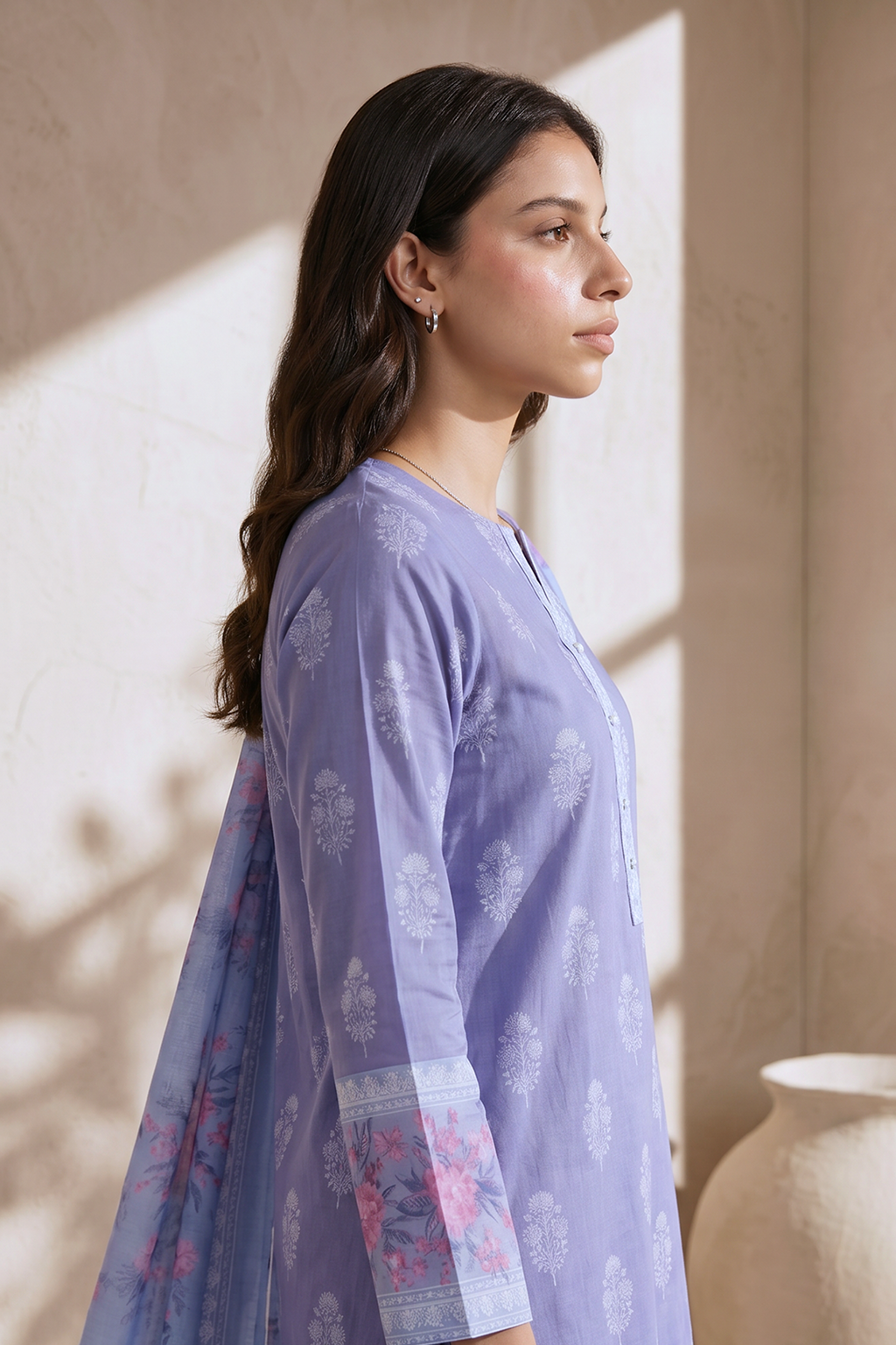 Kurta Dupatta Trouser - 2458