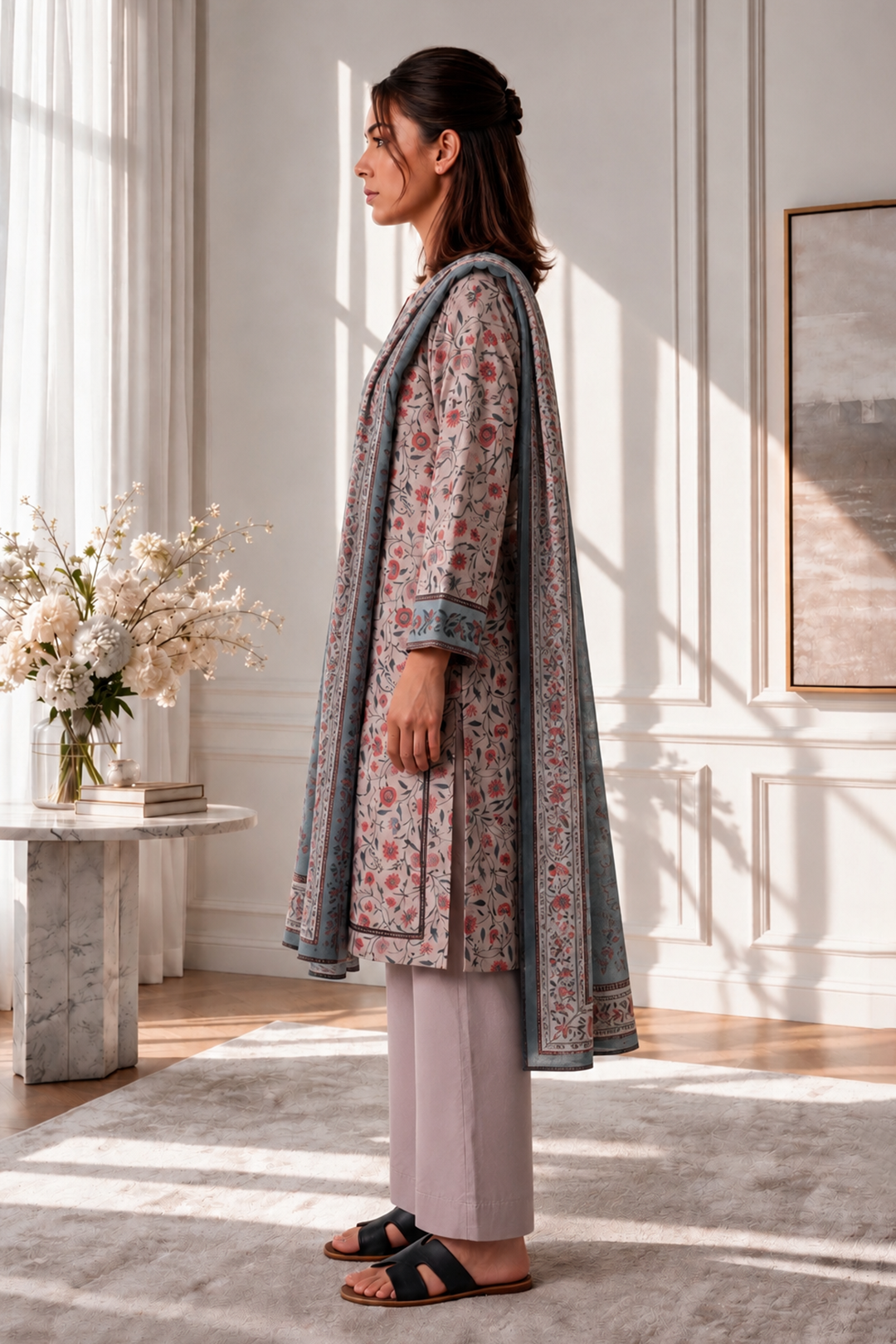 Kurta Dupatta Trouser - 2462