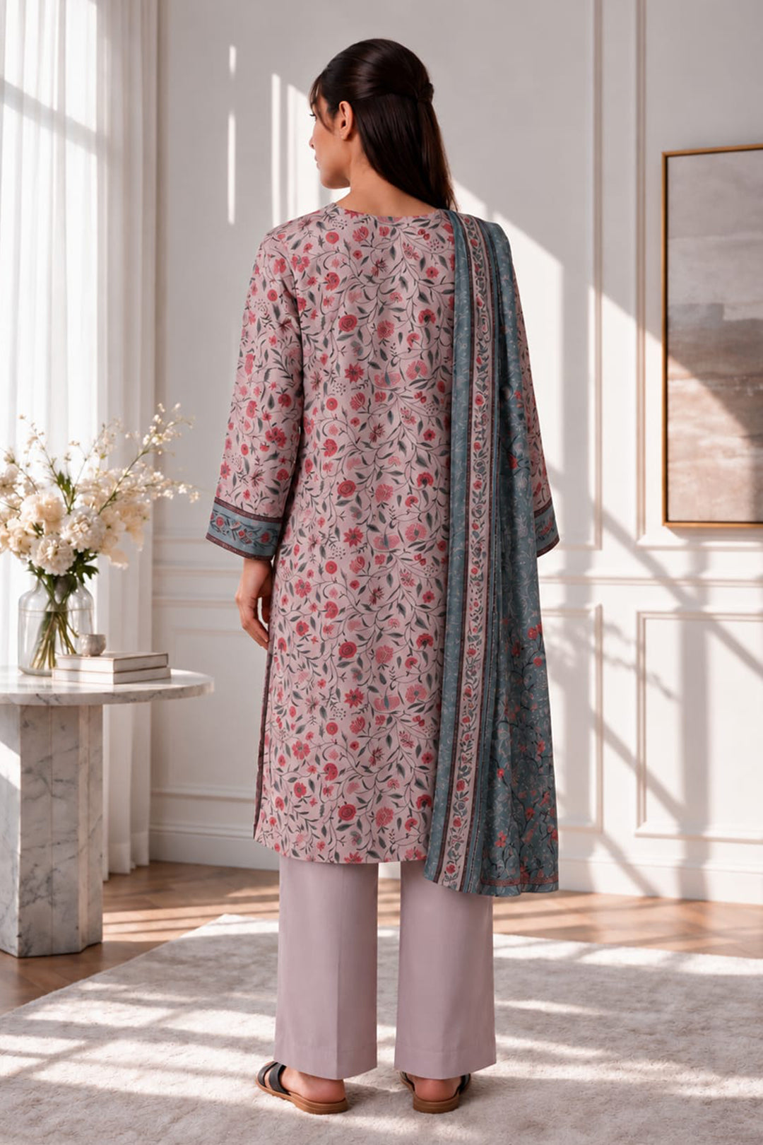 Kurta Dupatta Trouser - 2462