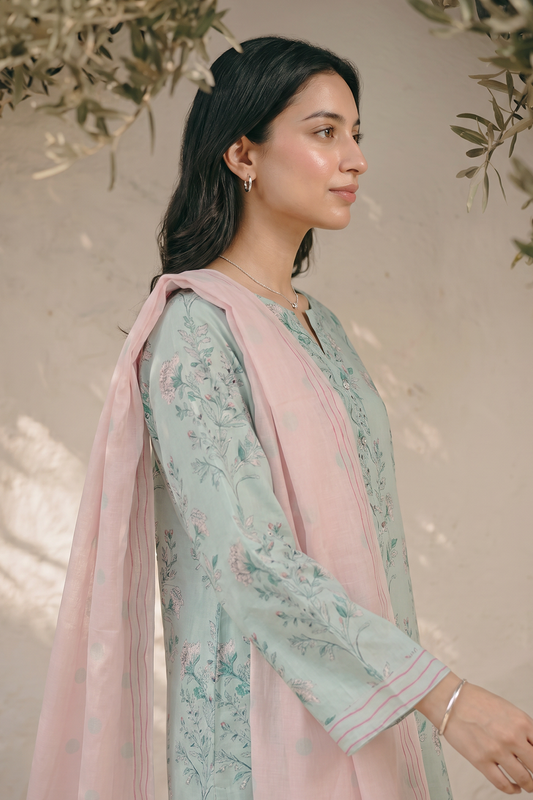 Kurta Dupatta Trouser - 2468