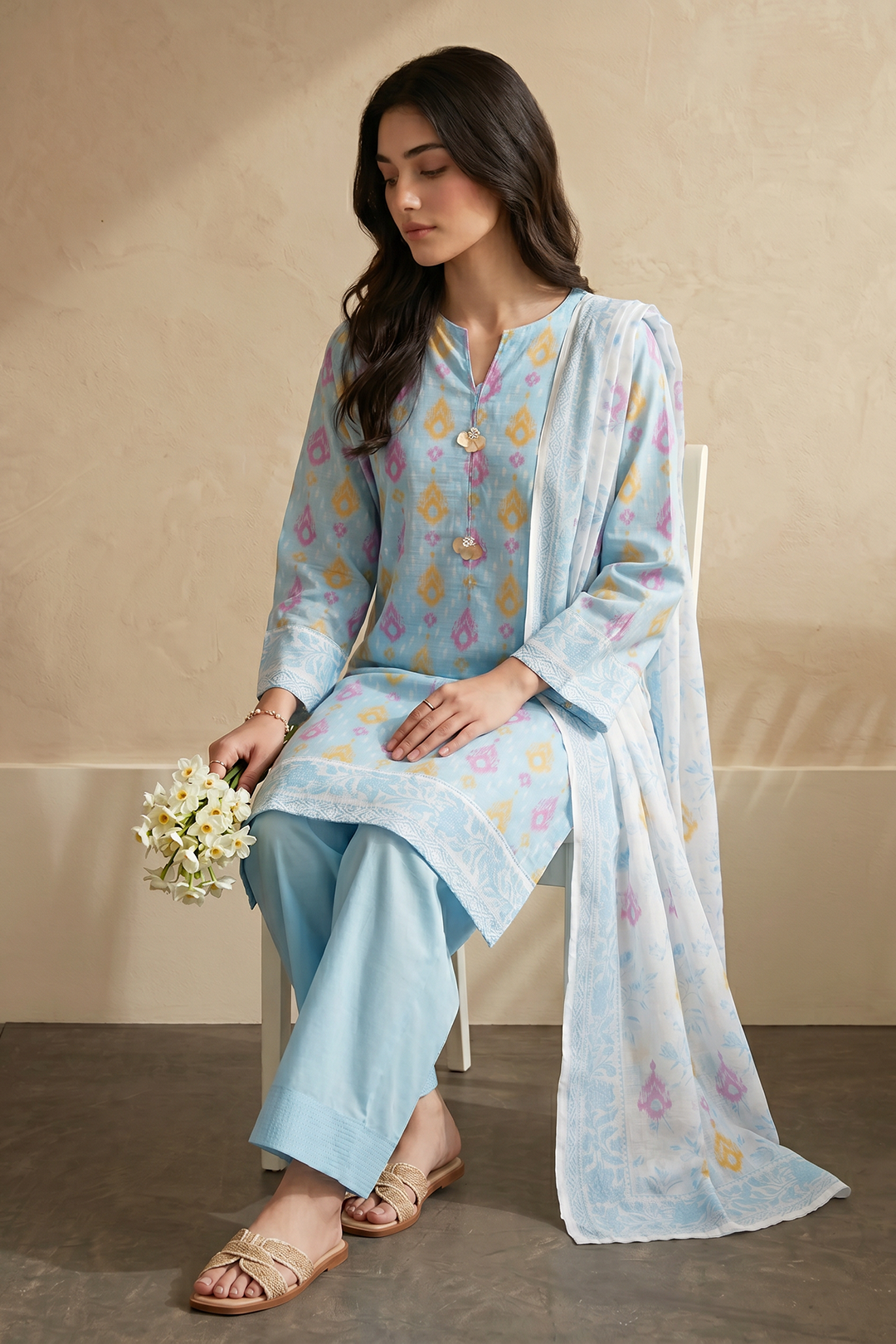Kurta Dupatta Trouser - 2470