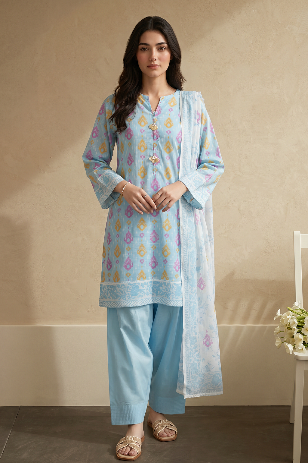 Kurta Dupatta Trouser - 2470