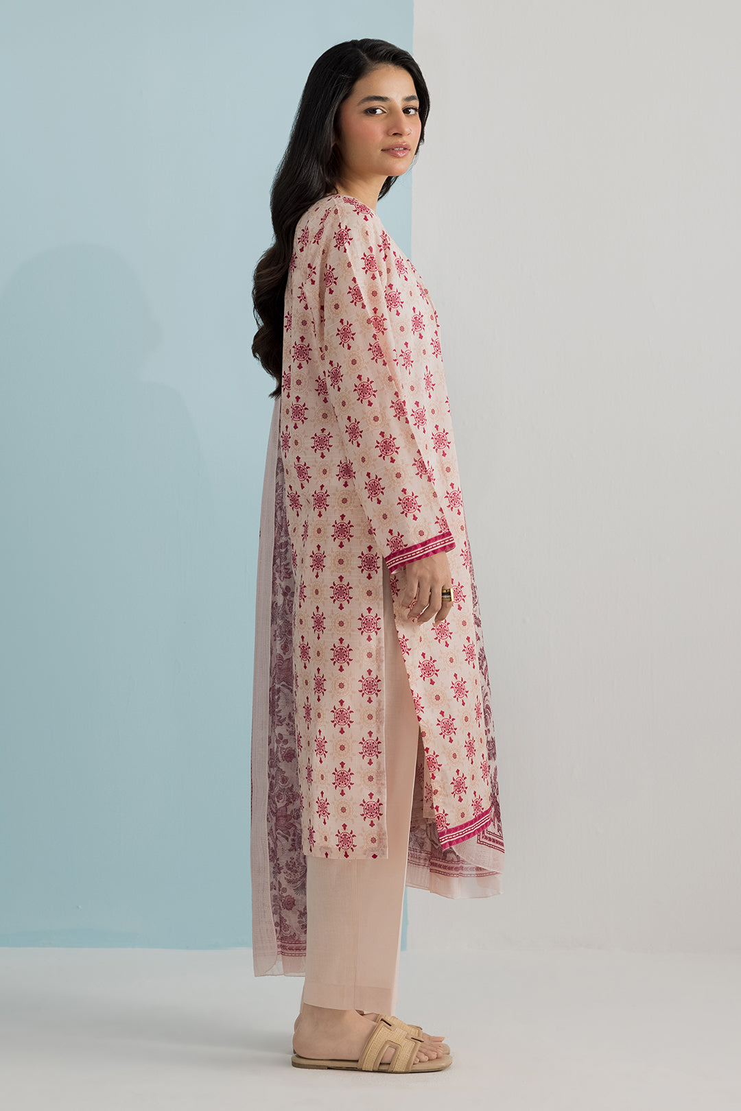 Kurta Dupatta Trouser - 2474
