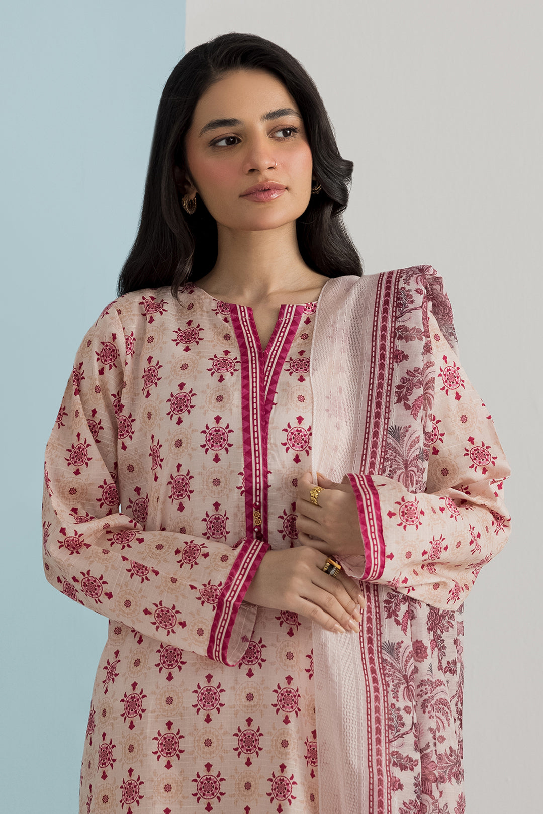 Kurta Dupatta Trouser - 2474