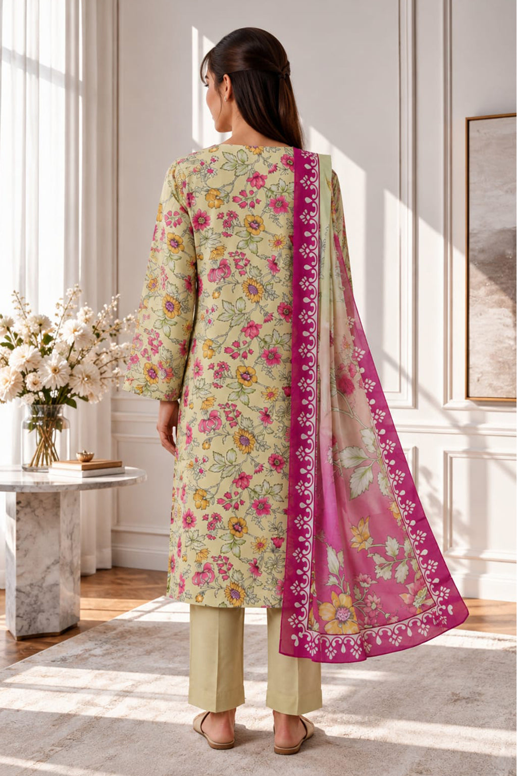 Kurta Dupatta Trouser - 2481