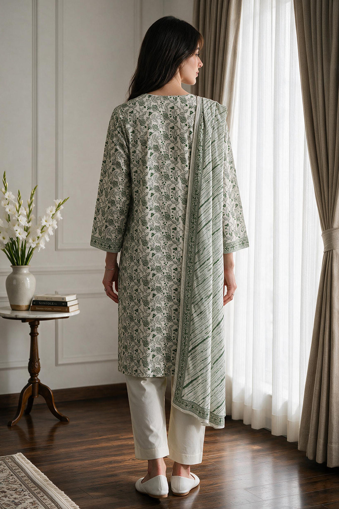 Kurta Dupatta Trouser - 2486