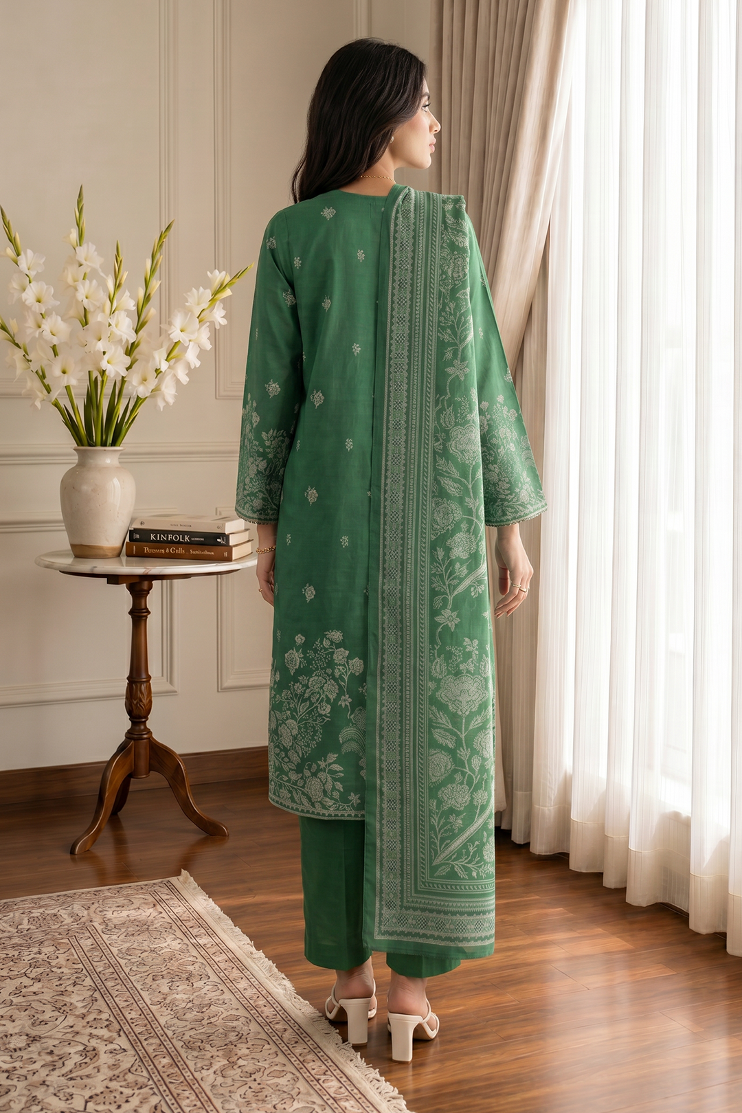 Kurta Dupatta Trouser - 2487