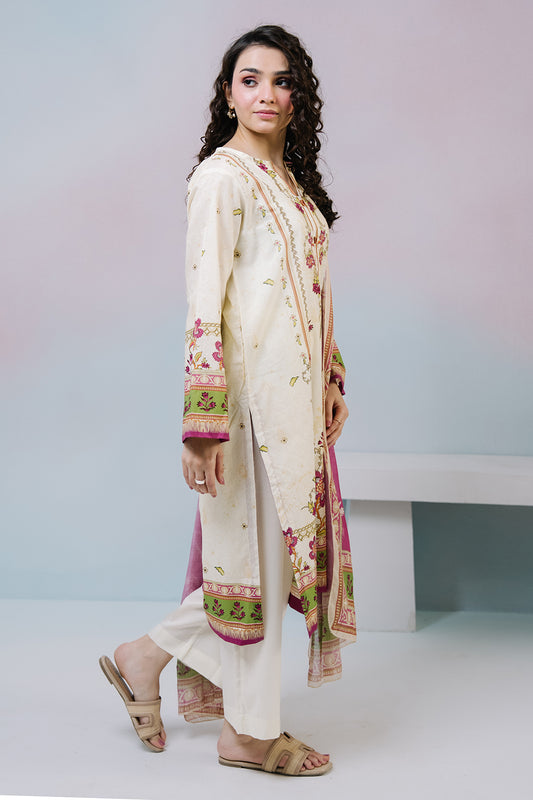 Kurta Dupatta Trouser - 2488