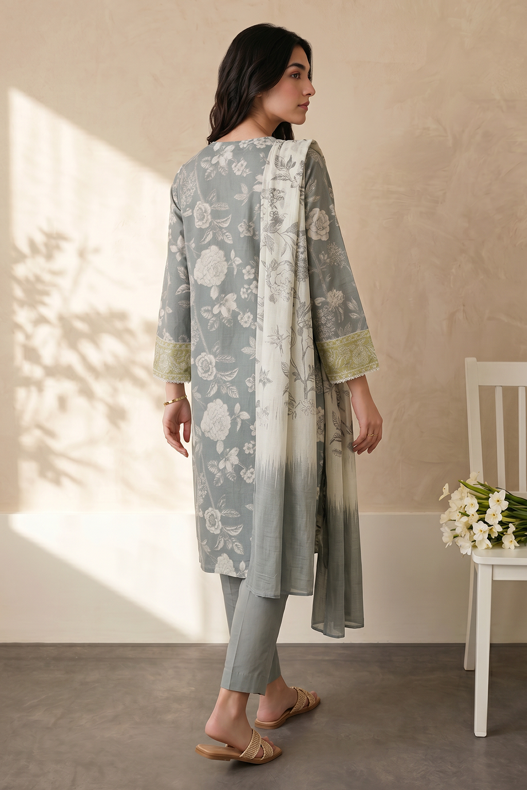 Kurta Dupatta Trouser - 2489