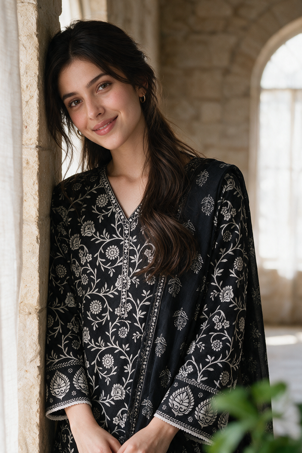 Kurta Dupatta Trouser - 2490