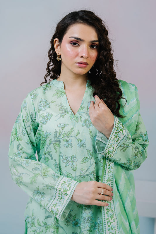 Kurta Dupatta Trouser - 2493
