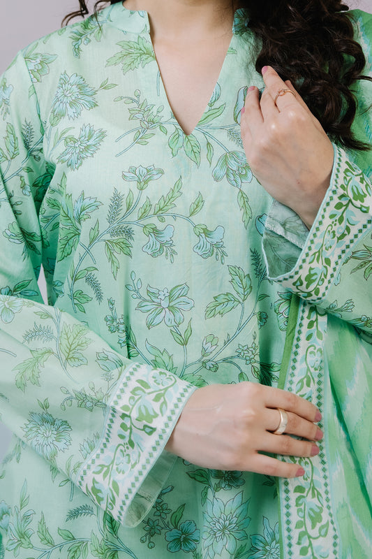 Kurta Dupatta Trouser - 2493