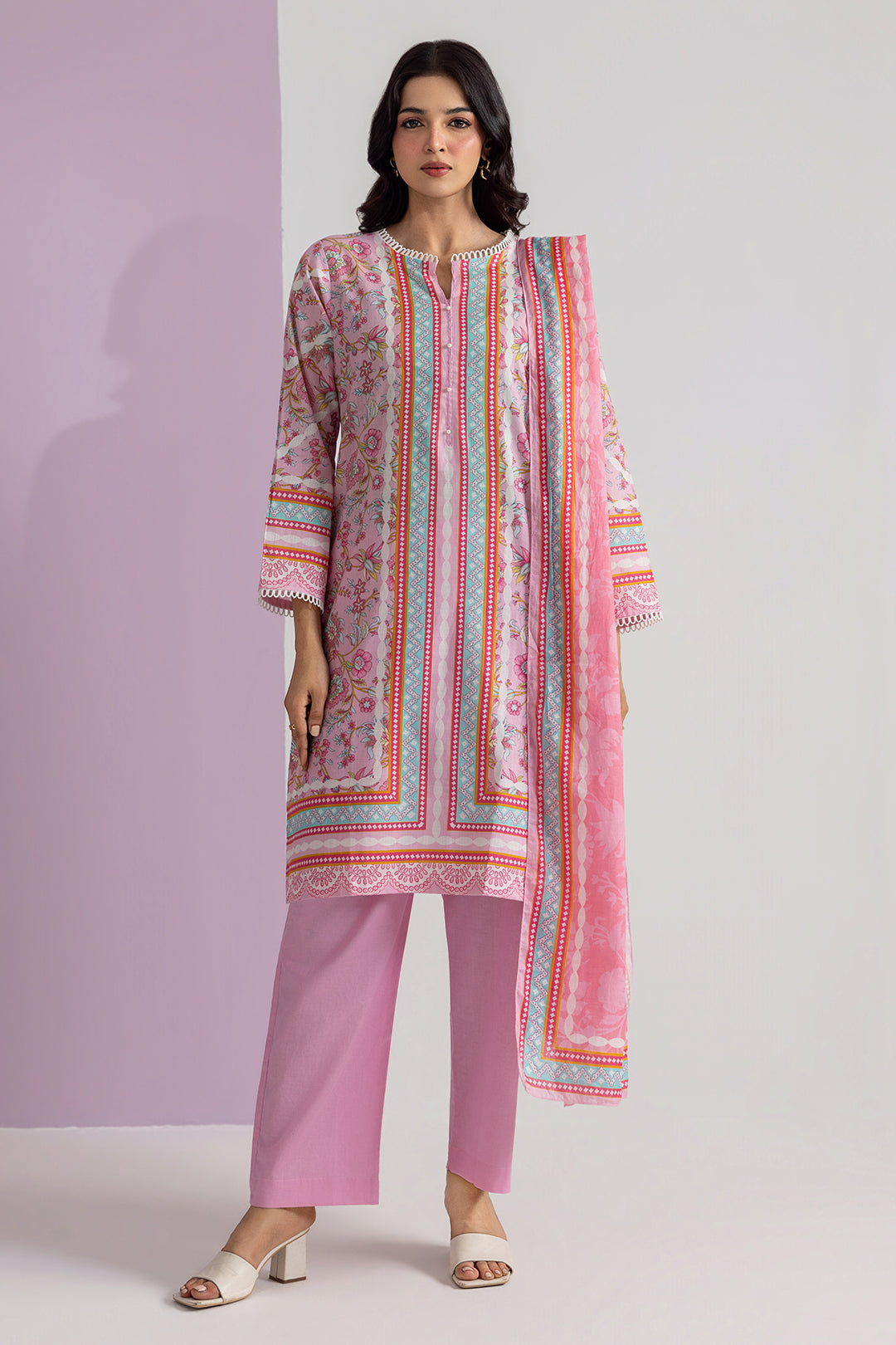 Kurta Dupatta Trouser - 2494