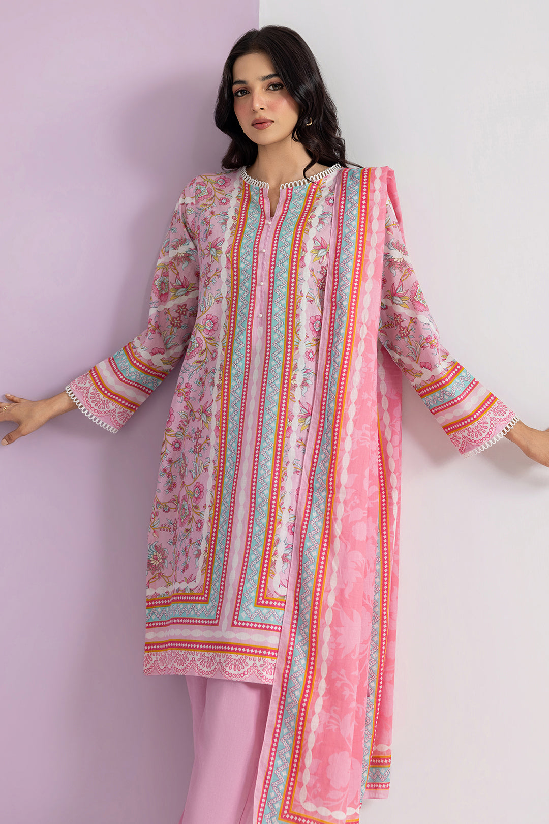 Kurta Dupatta Trouser - 2494