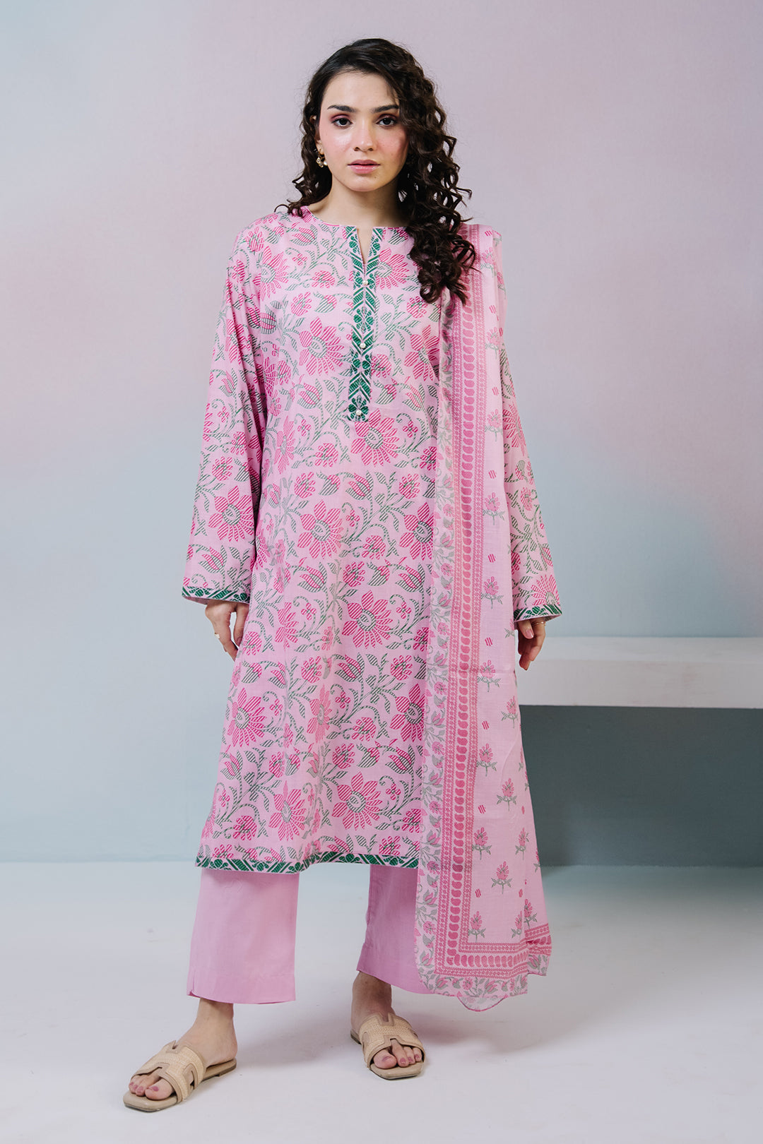 Kurta Dupatta Trouser - 2498