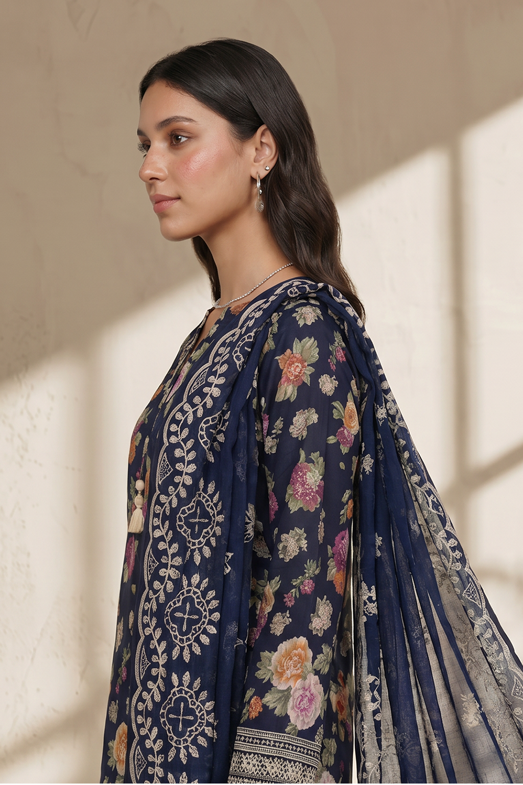 Kurta Dupatta Trouser - 2499