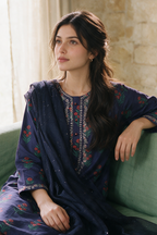 Embroidered Kurta Dupatta Trouser - 2510