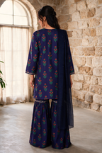 Embroidered Kurta Dupatta Trouser - 2510