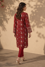 Embroidered Kurta Dupatta Trouser - 2511