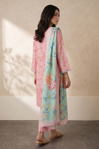 Embroidered Kurta Dupatta Trouser - 2512