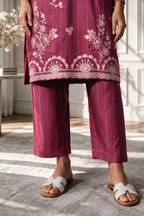 Embroidered Kurta Dupatta Trouser - 2531