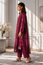 Embroidered Kurta Dupatta Trouser - 2531