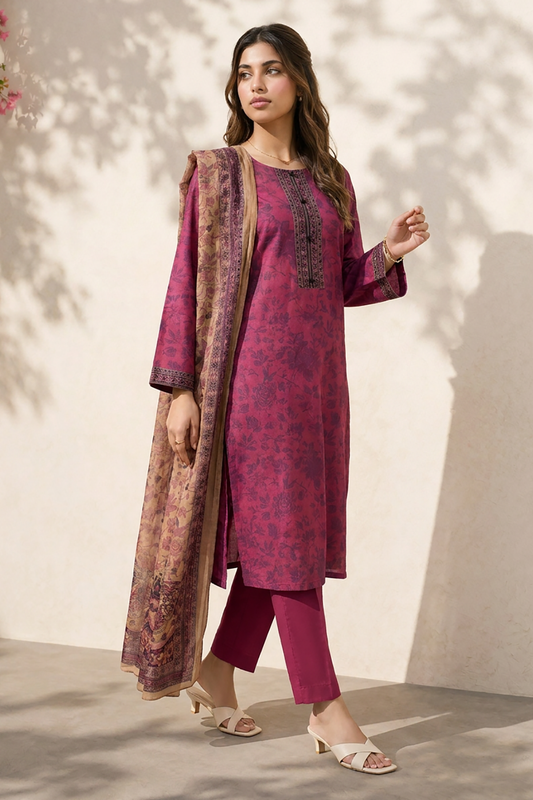 Kurta Dupatta Trouser - 2534