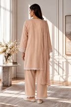 Embroidered Kurta Dupatta Trouser - 2574