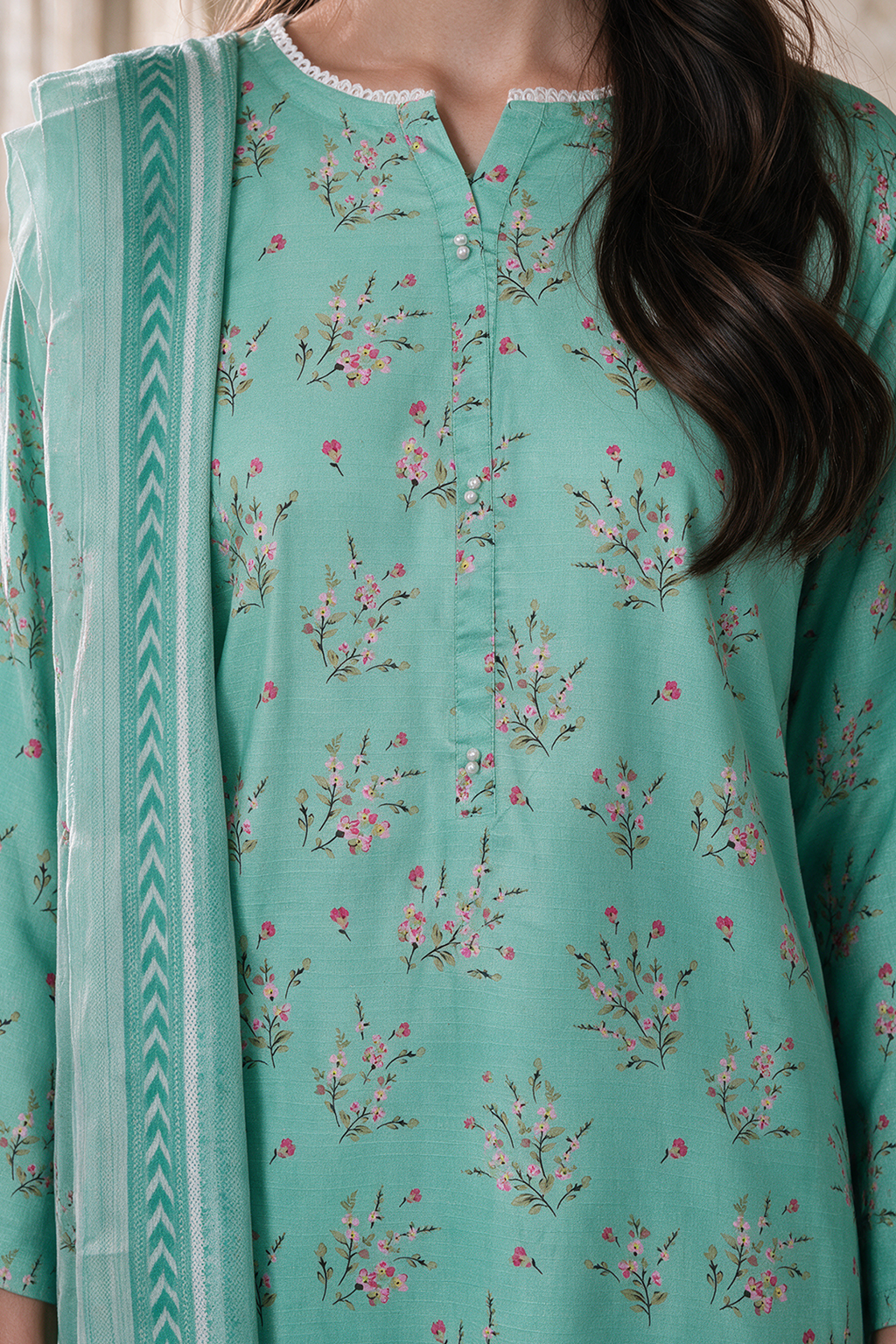 Kurta Dupatta Trouser - 2676