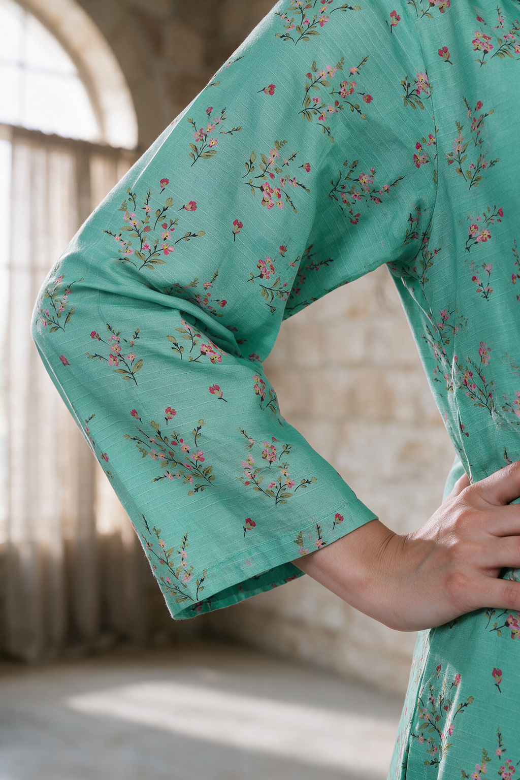 Kurta Dupatta Trouser - 2676