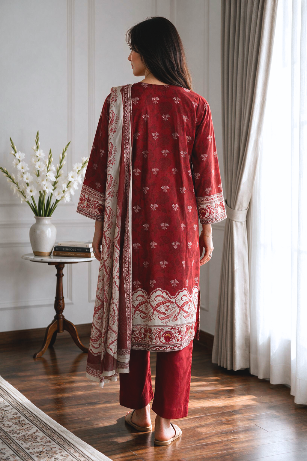Kurta Dupatta Trouser - 2679
