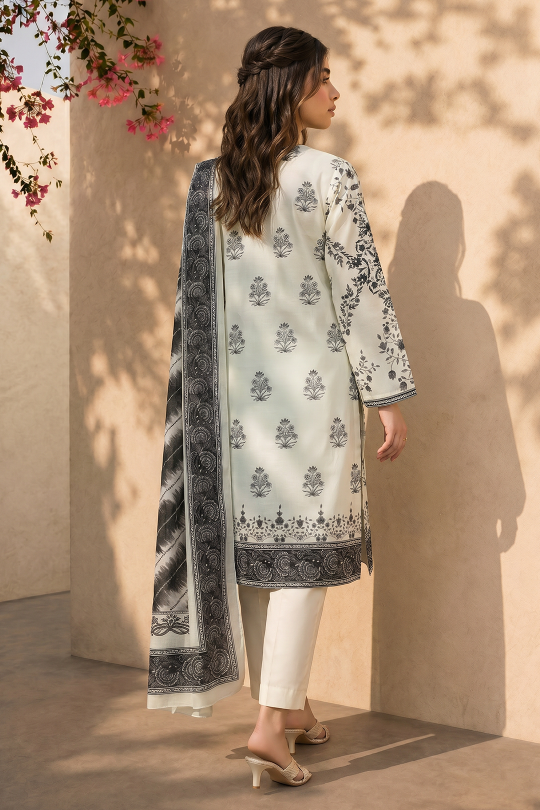 Kurta Dupatta Trouser - 2685